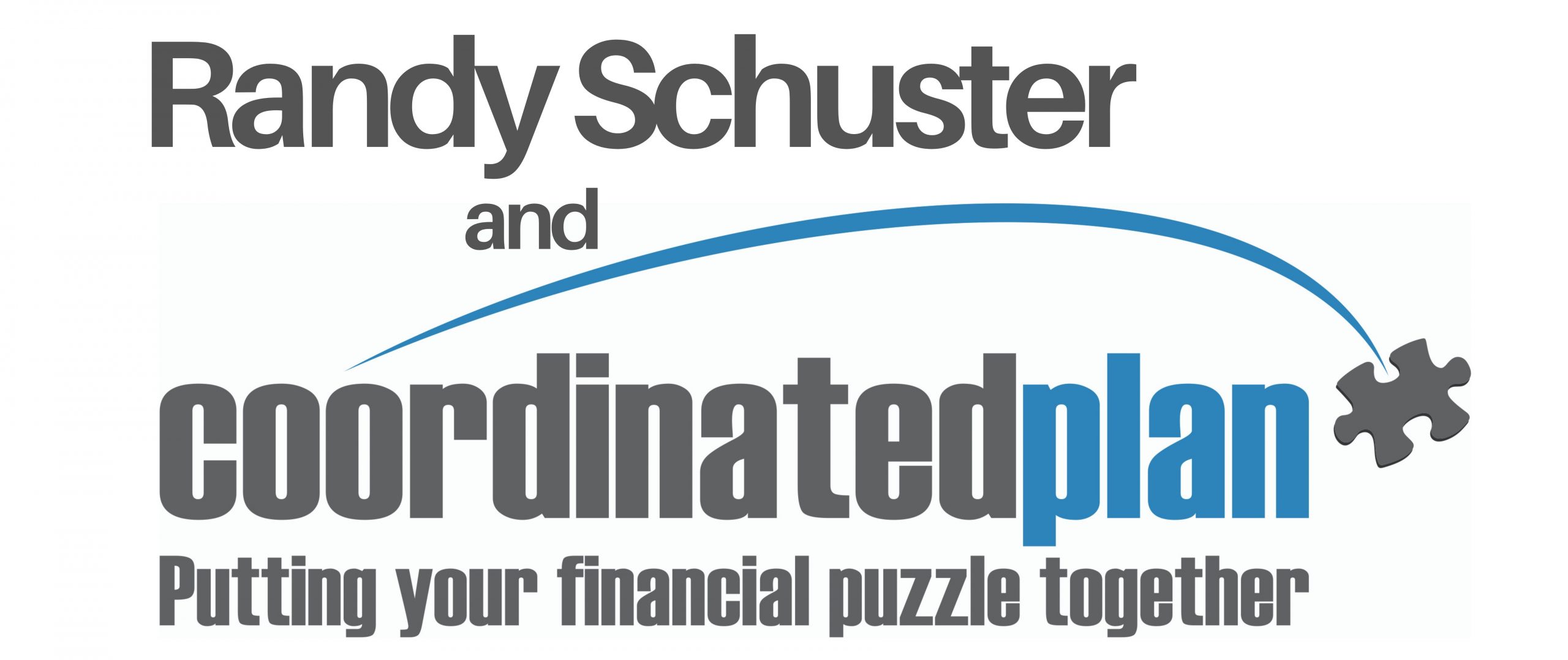 Randy Schuster and Coordinated Plan Logo