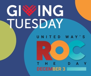 #GivingTuesday #ROCtheDay December 3rd 2024
