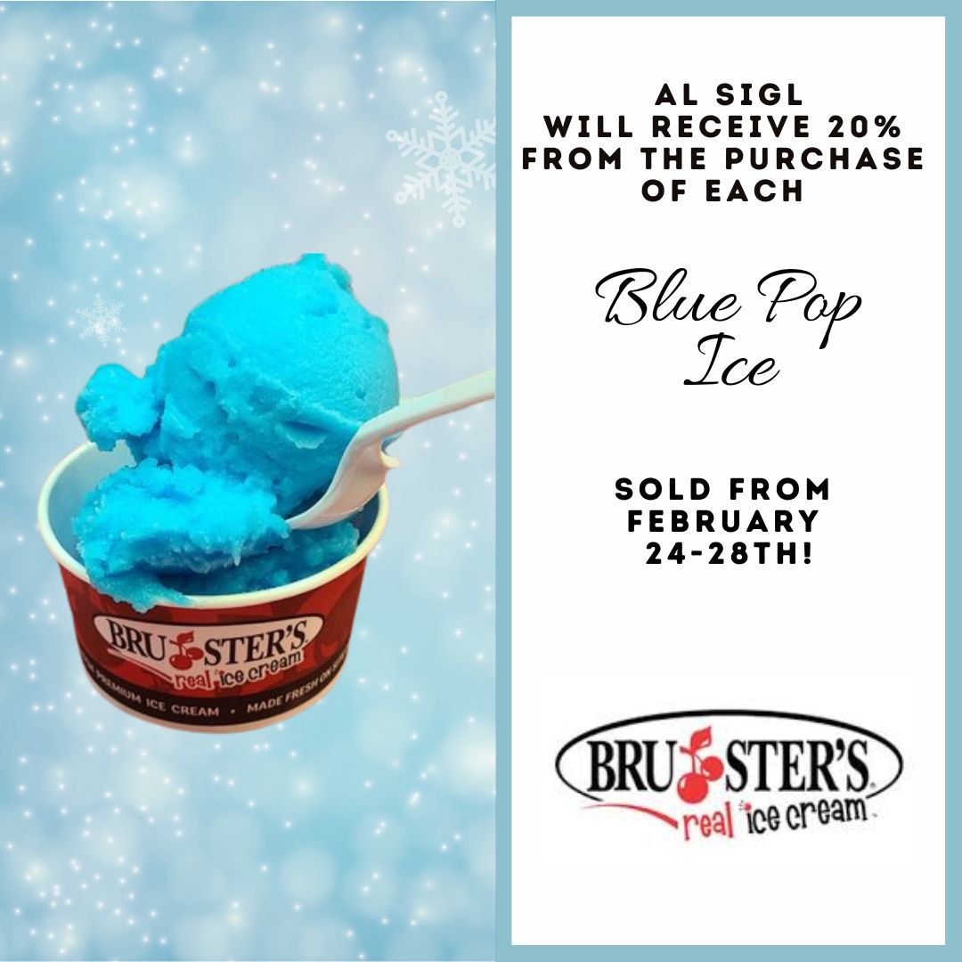 Bruster's Blue Pop Ice