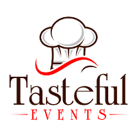 Tasteful Events logo with chef hat